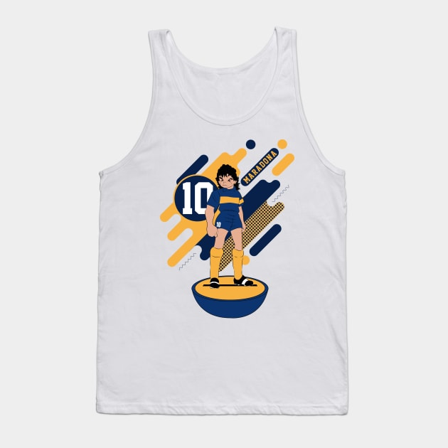 Maradona 10 Legend Tank Top by TEEWEB